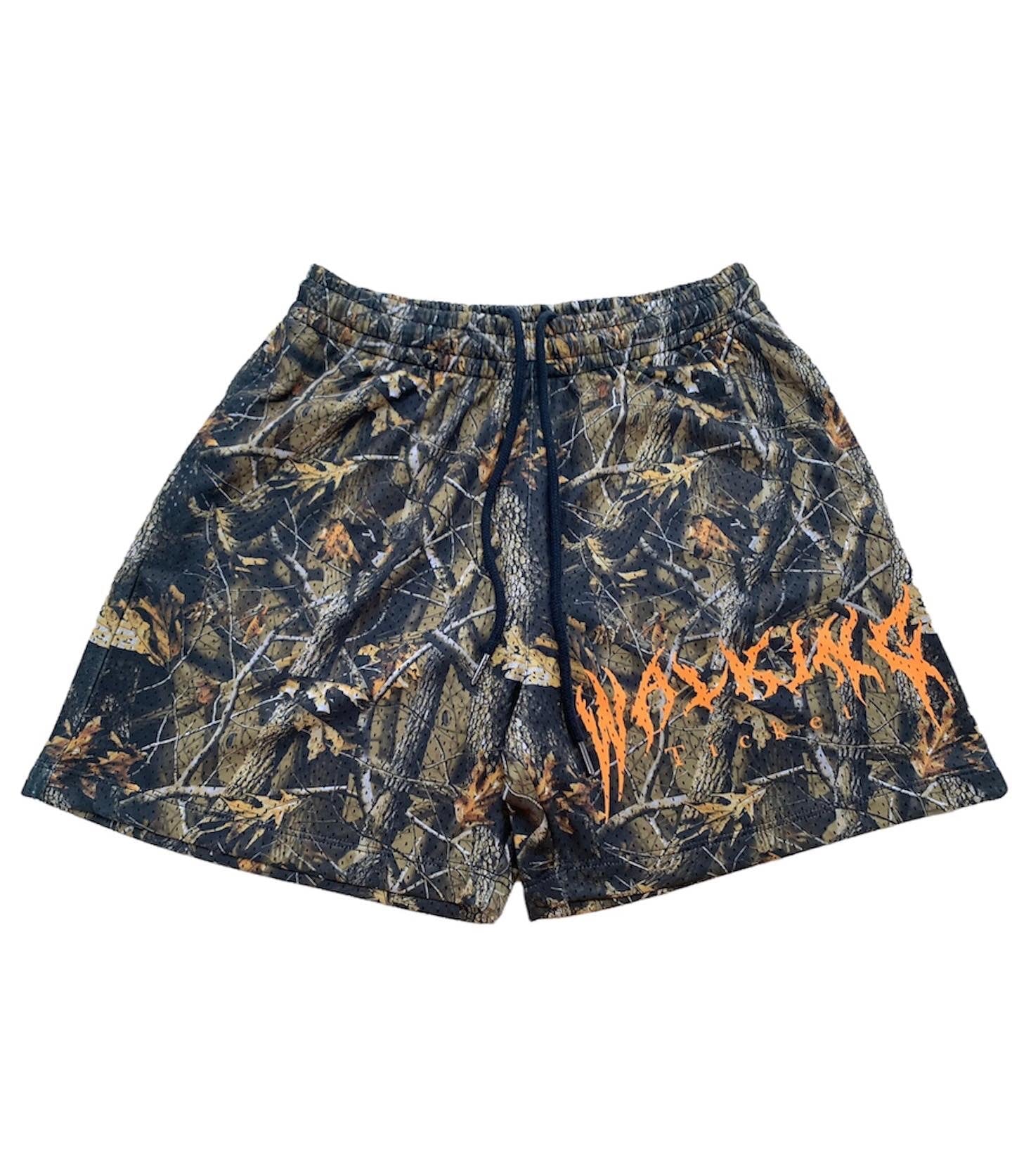 Tree Camo Mesh shorts Shorts Walking Ticket Co.