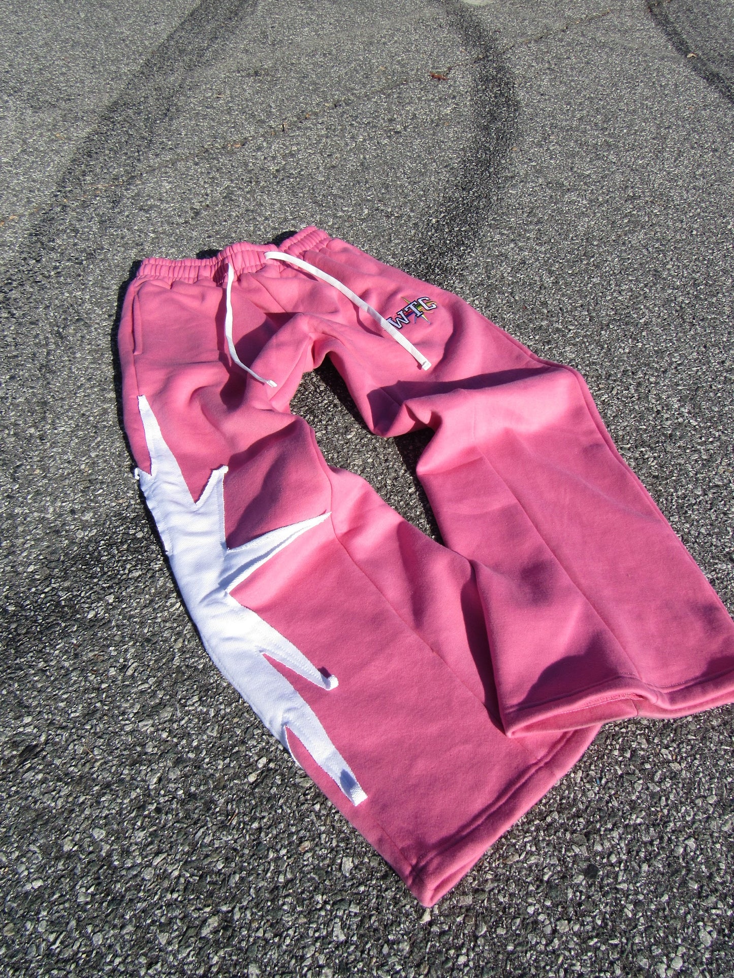 Pink “Signature Star” Sweatpants